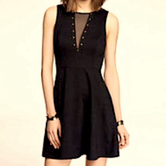 Express Dresses & Skirts - 🎉H P🎉 1/20/14 Sexy Studded Skater Style Dress