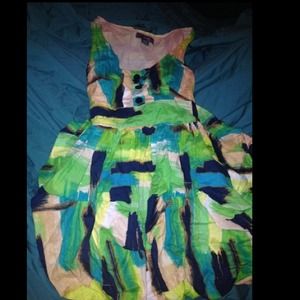 Cute multi colored dress