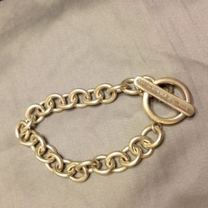 Silver toggle Tiffany bracelet
