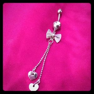 **Saved for Ariey** Cute Belly Button Ring- Bow