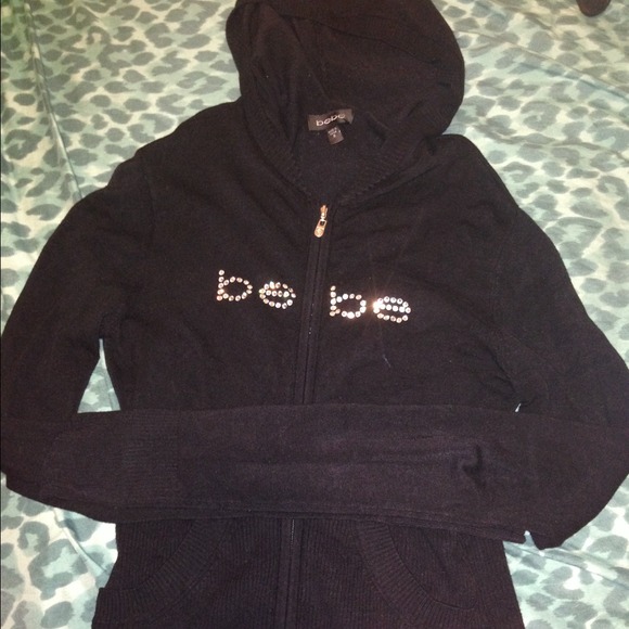 ✳️⚡️FLASH SALE-Bebe classic zip-up hoodie⚡️✳️
