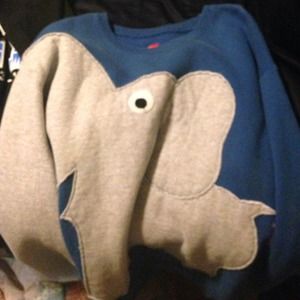 Elephant sweater!
