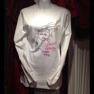 White long sleeve shirt