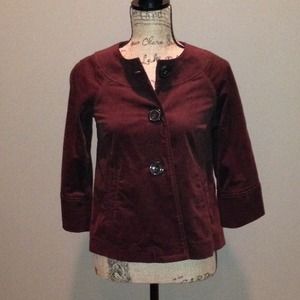SOLD!!!!!   Brown velvet jacket