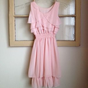 Pink Chiffon Mademoiselle Dress
