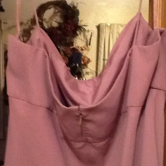 Mauve color plus size formal PRICE FIRM - Picture 4 of 4
