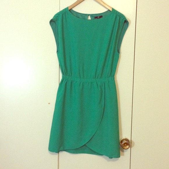 H&M Kelly Green Dress