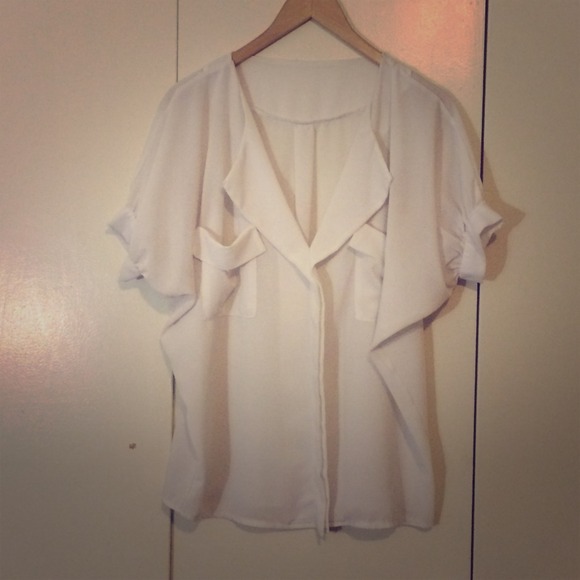 Slouchy Pocket Blouse