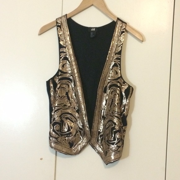 H&M Sequin Vest