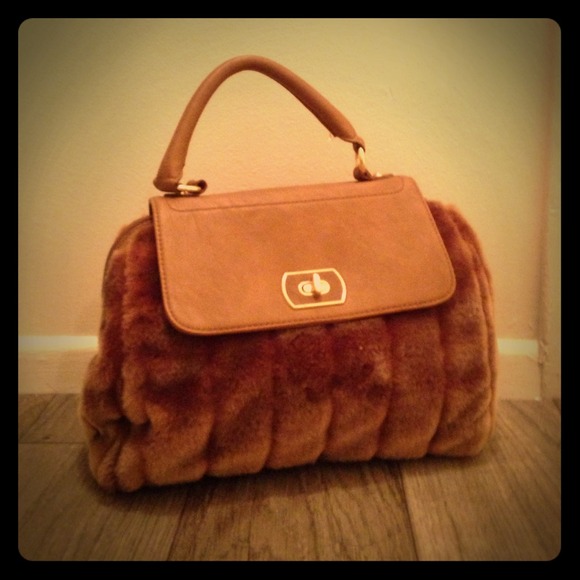 Aldo faux fur purse