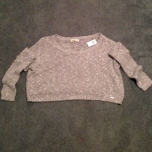 New light gray sweater from Hollister