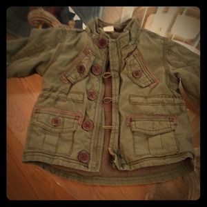 Infant army coat