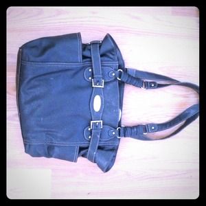 Real leather strada bag