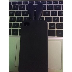 Charming Charlie Black iPhone 4/4s Phone Case