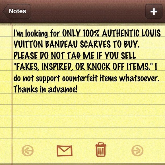 Always Looking for Louis Vuitton Bandeau Scarves