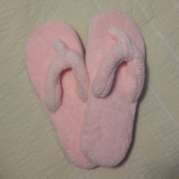 Soft Plush Thong House Shoes
