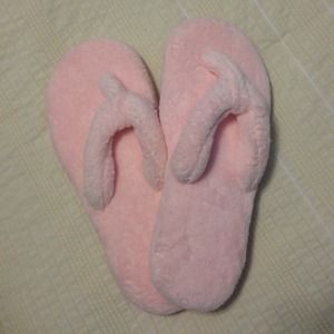 Soft Plush Thong House Shoes
