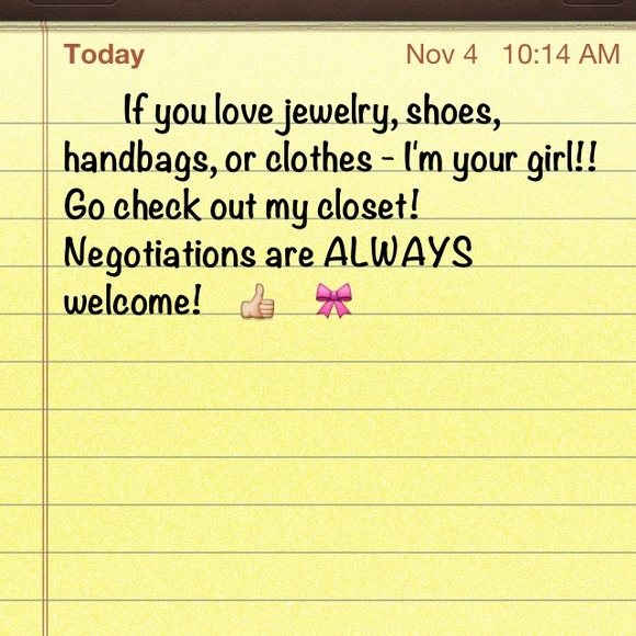 Come check out my closet!