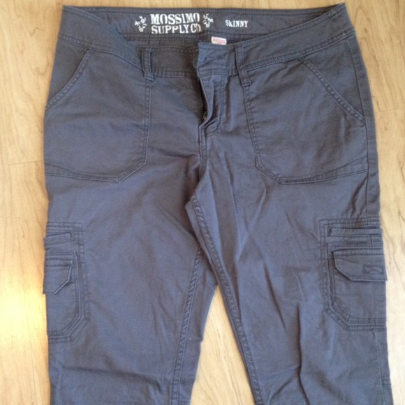 ❌SOLD❌Gray Cargo Skinnies - Picture 3 of 4