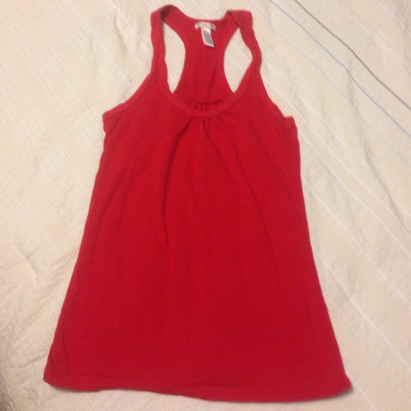 SOLD! Red Racer Back Tank - Picture 1 of 1