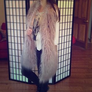 UO fur vest
