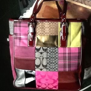 Gorgeous Patchwork Coach trade for Modernfab