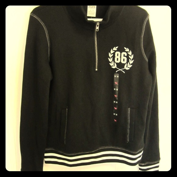 🚫sold on ebay🚫Victoria's Secret half zip