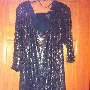 FAB FAB FAB JR Nites 3/4 in sleeve sequin