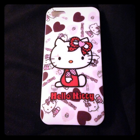 ⚪️sold🔴Hellokitty iPhone 5/5s case