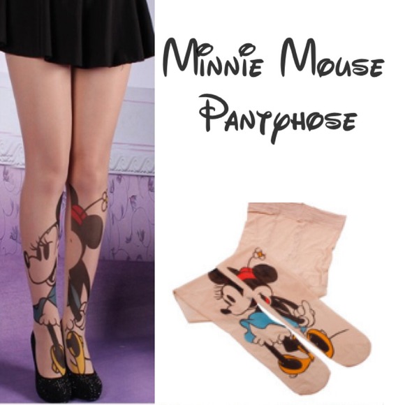 Minnie Mouse pantyhose stockings nylons
