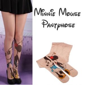 Minnie Mouse pantyhose stockings nylons