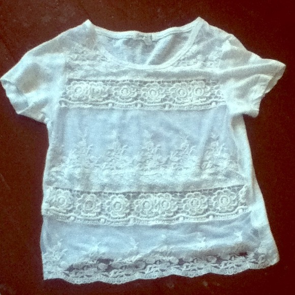 Aeropostale see through shirt