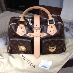 Authentic Louis Vuitton Manhattan GM handbag