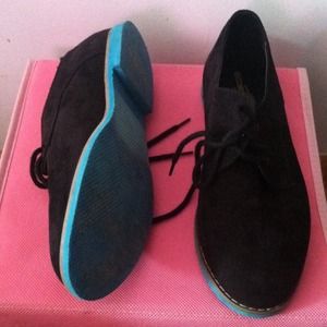 Black oxfords