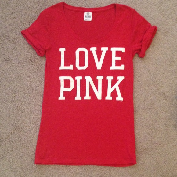 SOLD Red PINK tee