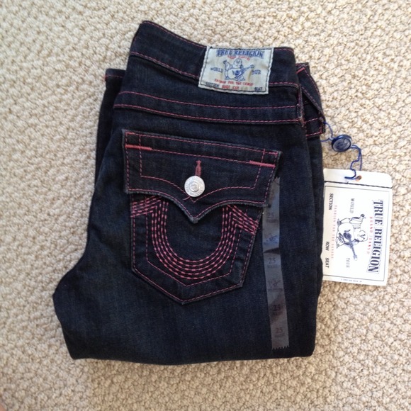 True Religion saddle bootcut. - Picture 3 of 4