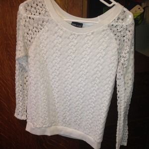 Crochet top.