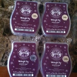New! 4 packs of Scentsy Midnight Fig