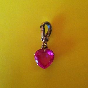 Juicy couture heart charm
