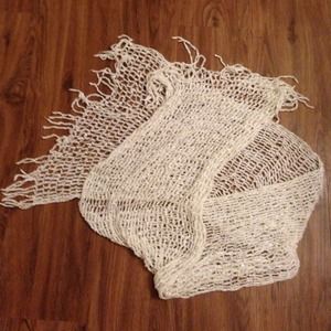 White scarf