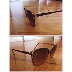 💯% Authentic Prada SPR 01O FAL/0AB Sunglass