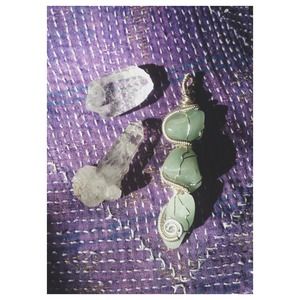 Heart opening Aventurine pendant 💚🙏🍃✨