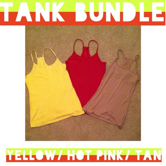 Tops - Racerback tank bundle!