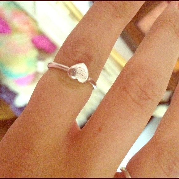 HOLD Authentic coach sterling silver ring