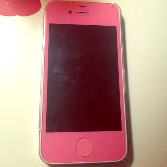 Pink and blue iphone 4!:)