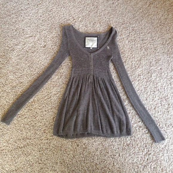 Super soft and cute grey sweater