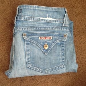 Hudson cutoff shorts