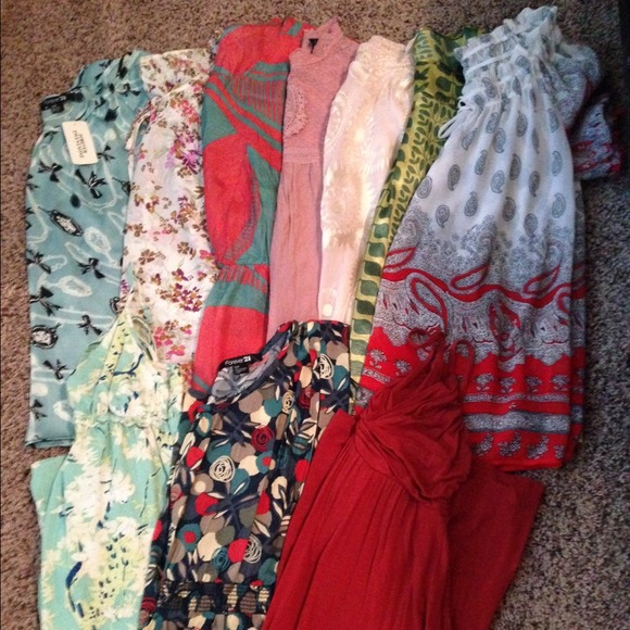 Bundle for @redhead16. 7 shirts/3dresses