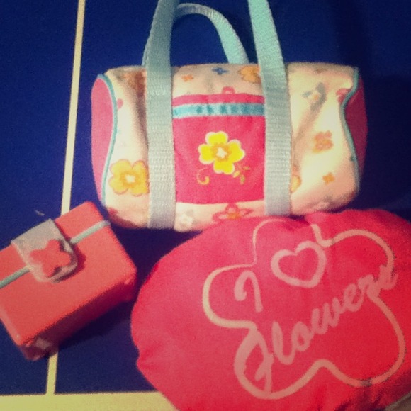 ❤SOLD❤ American girl doll camping set