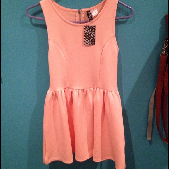Pink/peachy baby doll dress